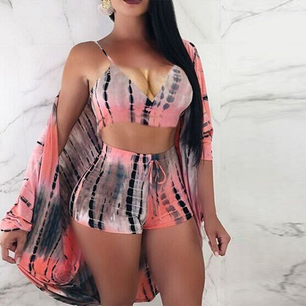 Digital printed Three Piece swimsuit