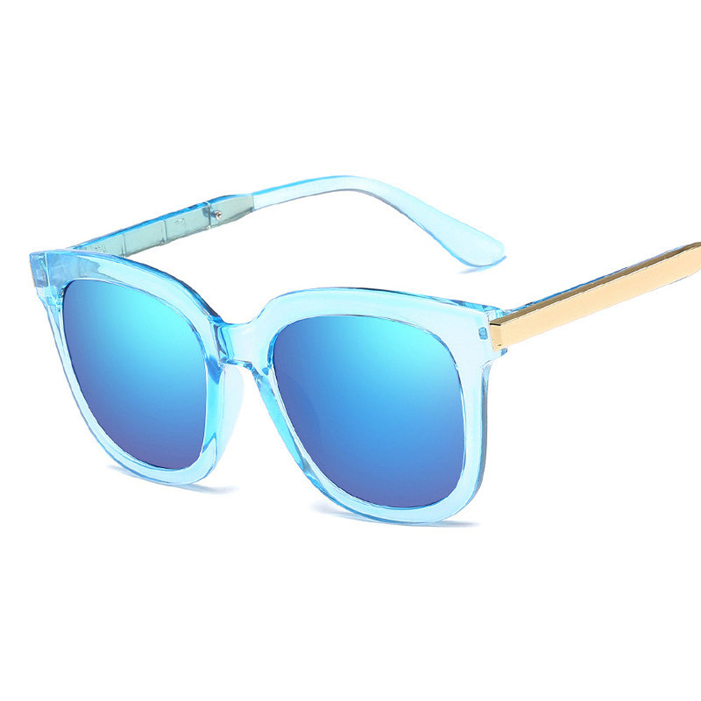 Retro Color Film Reflective Sunglasses