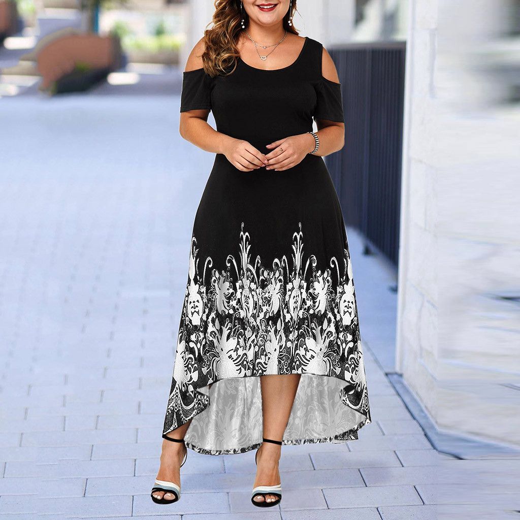 Multi Color Print Summer Maxi Dress