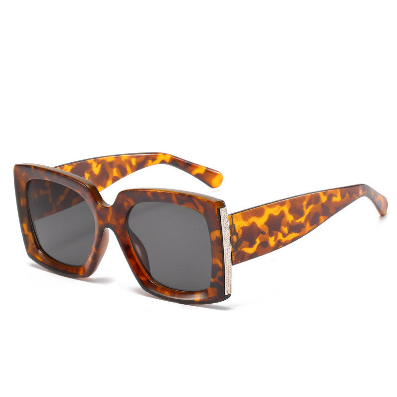 Trendy Large Frame Square Sunglasses