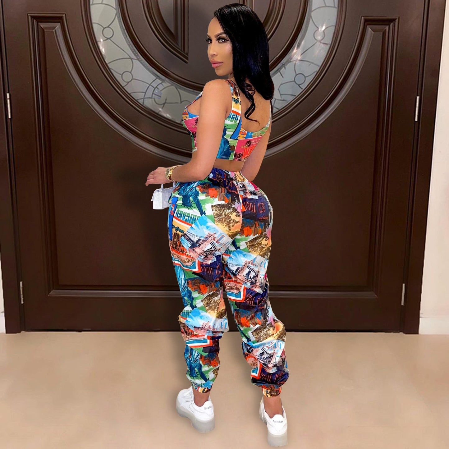 Women's Liberty Random Print Tank Top