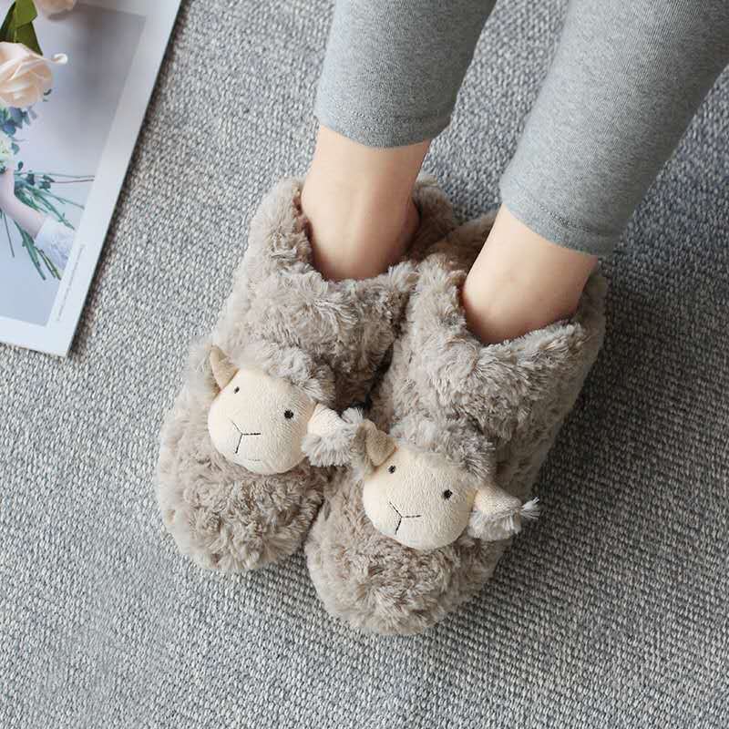 Lamb Plush Slippers