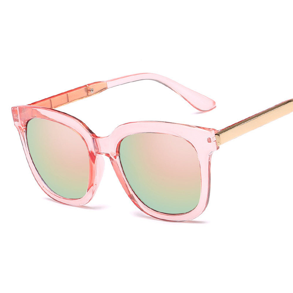 Retro Color Film Reflective Sunglasses