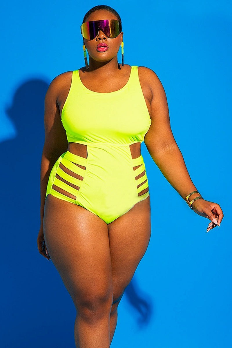 Solid Color And Multi Color One Piece Swimsuit