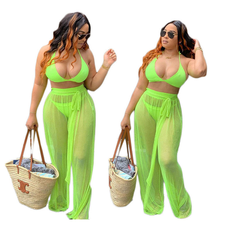 Three-piece Bikini Split Swimsuit