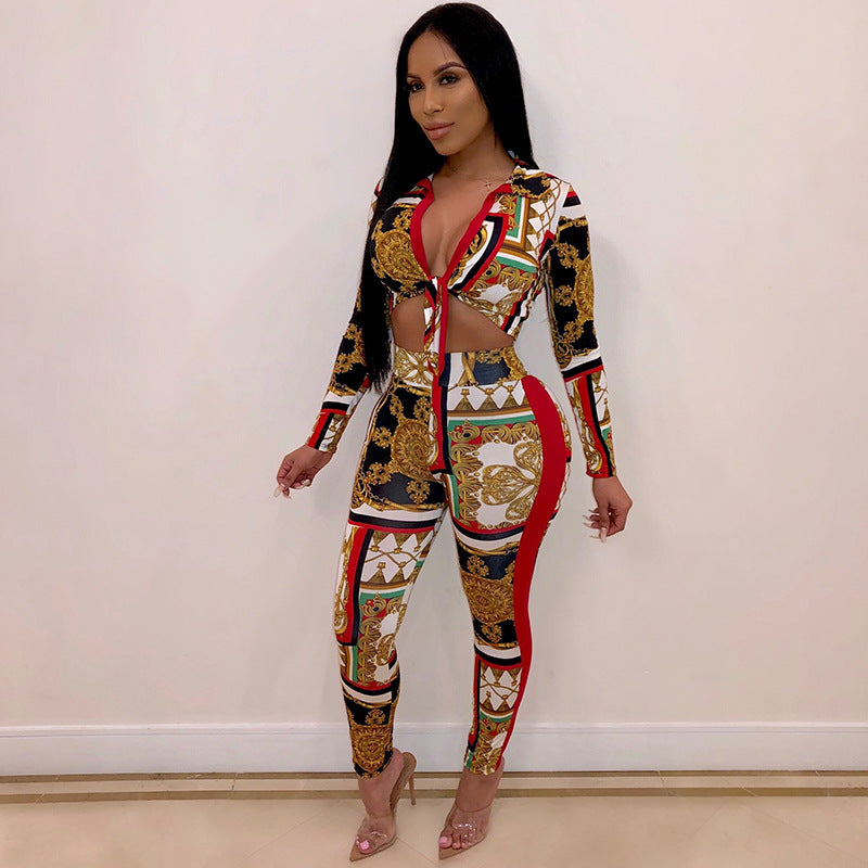 Two-Piece Snakeskin Digital Printing Set