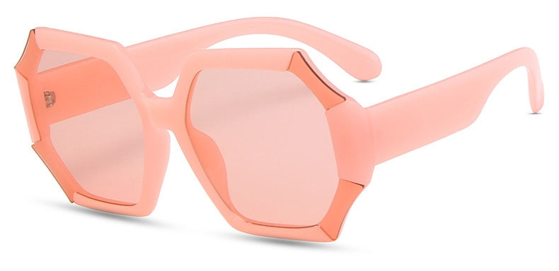 New Large Frame Irregular Sunglasses