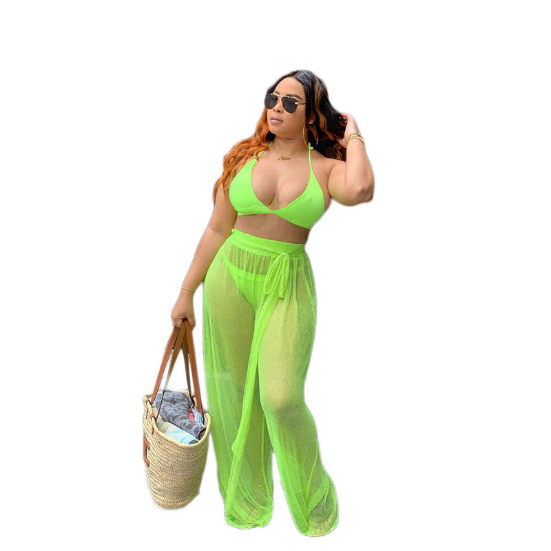 Three-piece Bikini Split Swimsuit