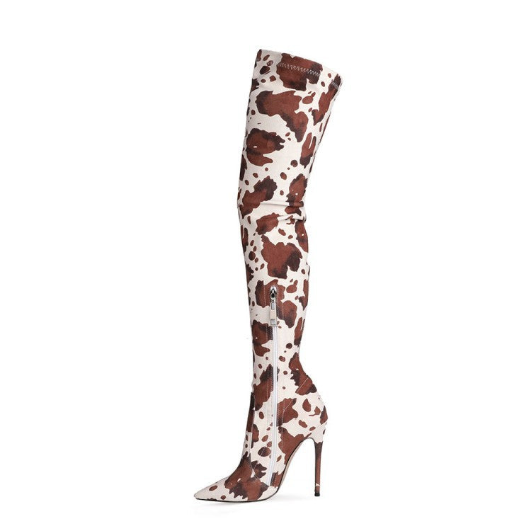 Multi Color European Style Stiletto High Heels