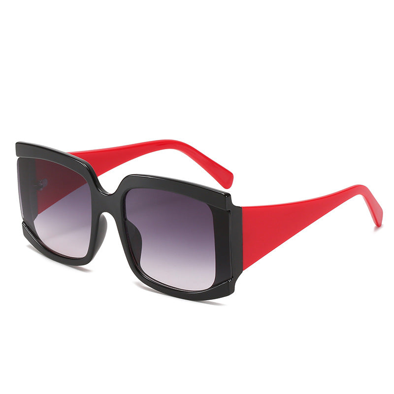 Square Large Frame Fashion Trend Sunglasses