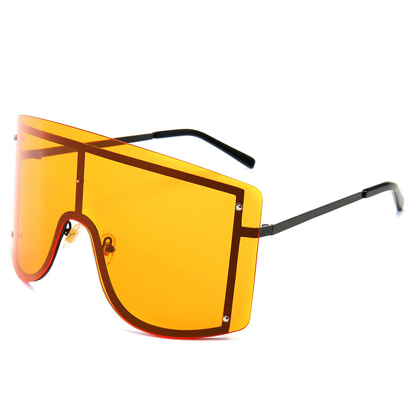 One Piece Sunshade Frameless Sunglasses