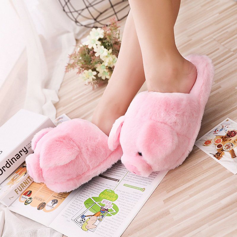 Slippers House Women Warm Slipper Winter Home Shoes Plush