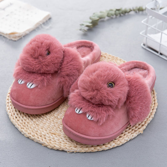Cartoon Rabbit Cotton Thick wear-resistant Slippers