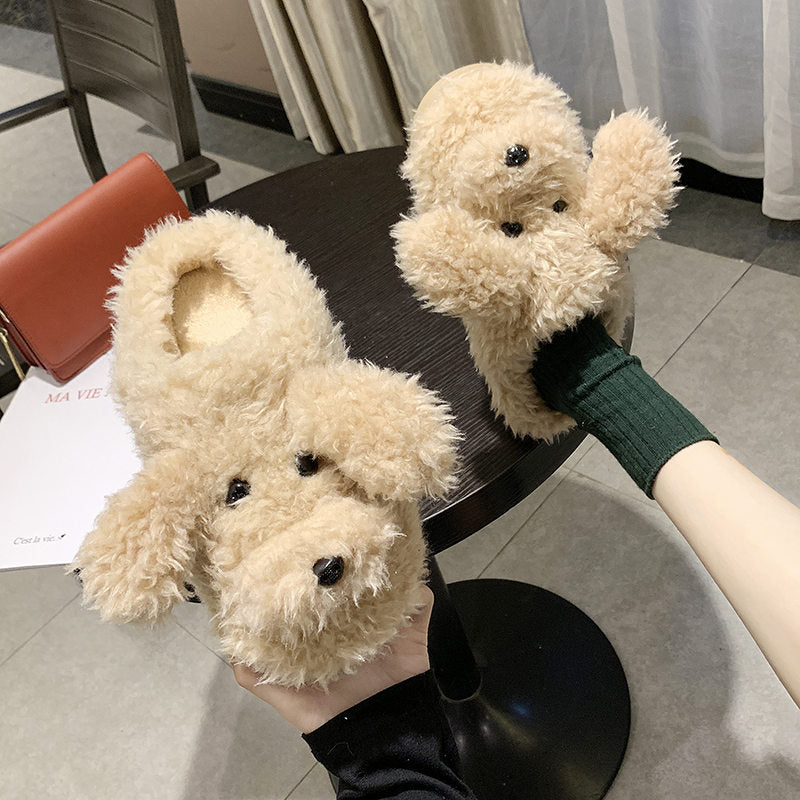 So DOGGONE Cute Cotton Slippers