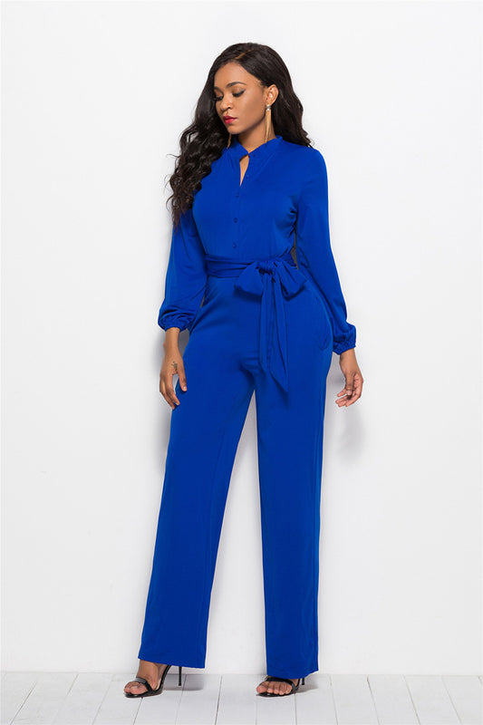 Solid One Color Romper Jumpsuit