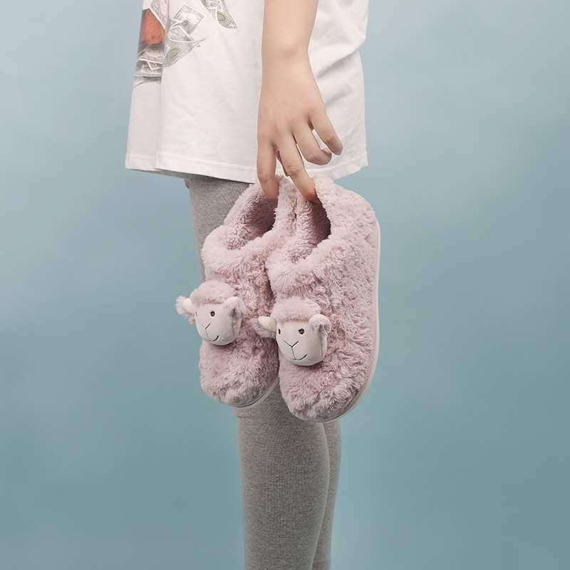 Lamb Plush Slippers