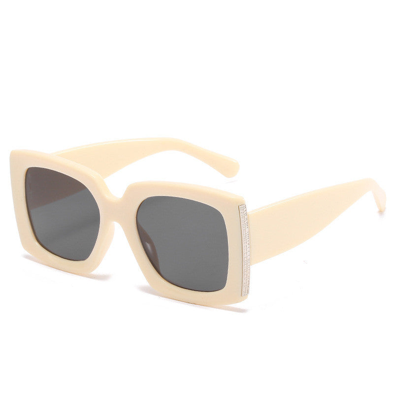 Trendy Large Frame Square Sunglasses