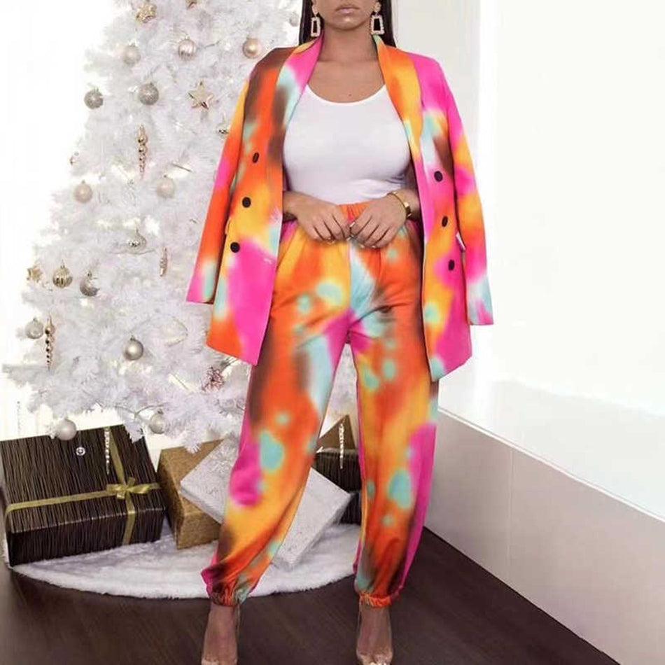 New Style Printing Fashion Jacket Suit Casual