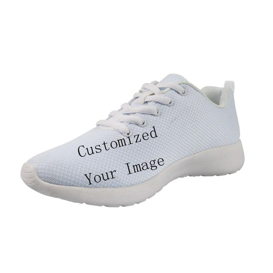 Custom printed sneakers